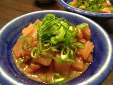 どて焼き 圧力鍋ですじ肉もやわらか~◎